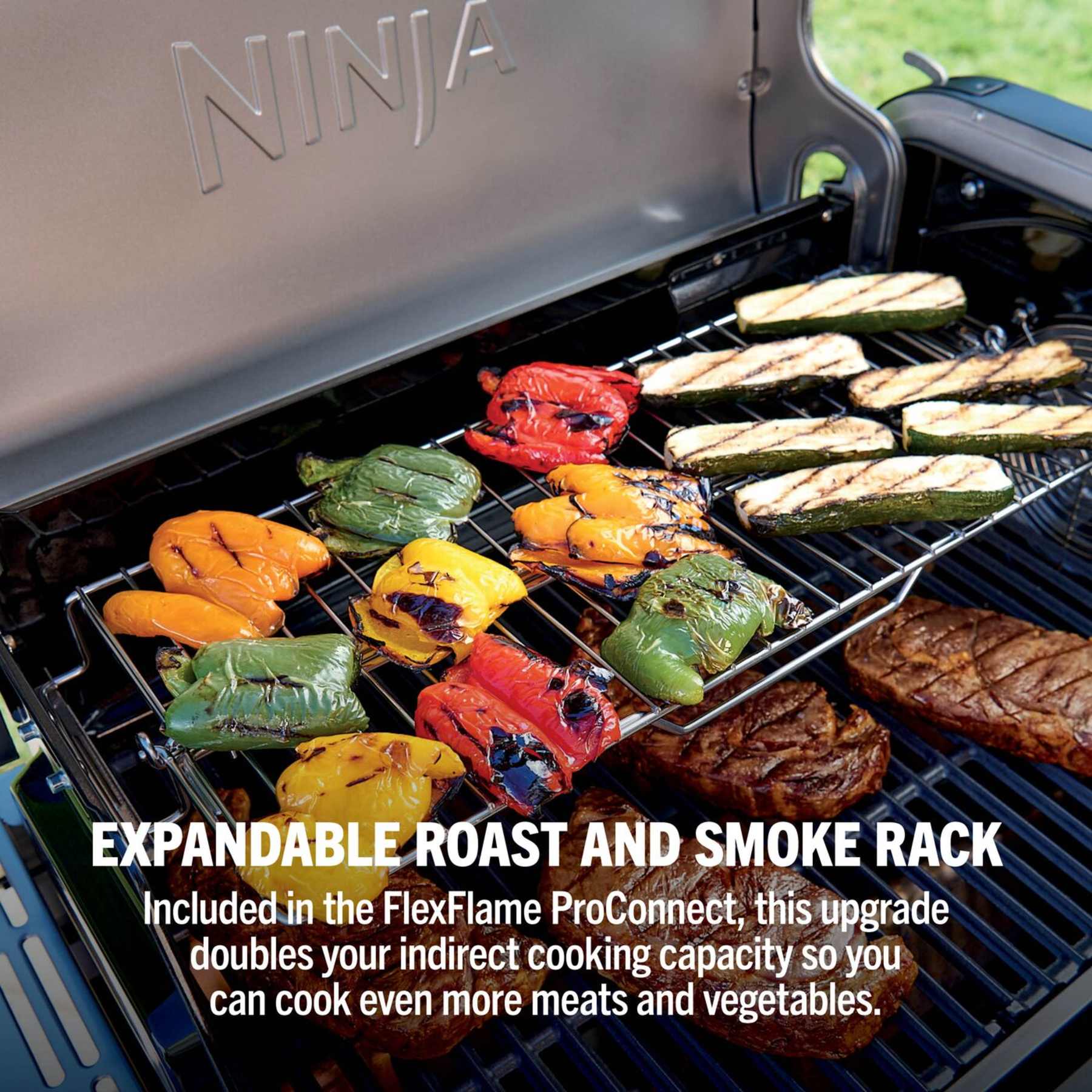 Ninja FlexFlame ProConnect Gas BBQ Ultimate 5-in-1 Bundle