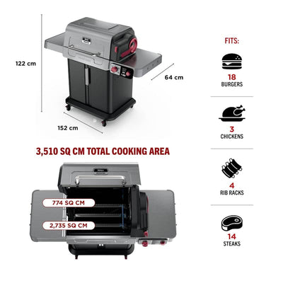 Ninja FlexFlame Gas BBQ & Outdoor Cooking System