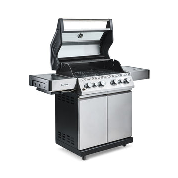 Fire Mountain Olympus 6-Burner Stainless Steel Gas BBQ